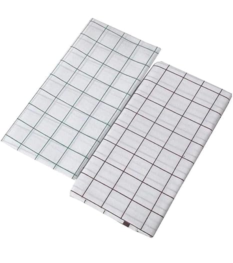 Men Cotton Lungi (White_2 Meter) Combo Of 2