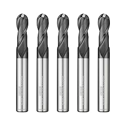 WEXWE Tools Ball Nose Carbide End Mill, MAH