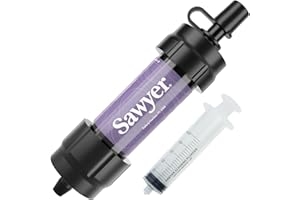 Sawyer Products SP350 Mini Water Filtration System, Filter and Cleaning Plunger only, Single, Purple