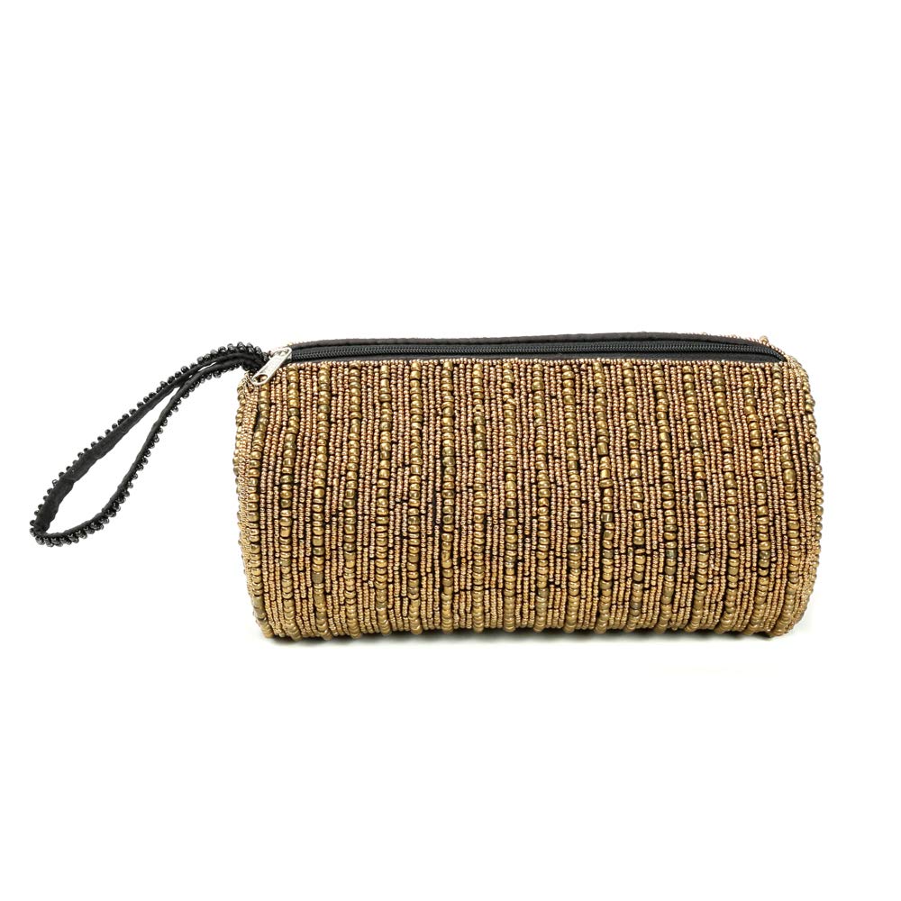 Bazar Bizar Pencil Case, Gold