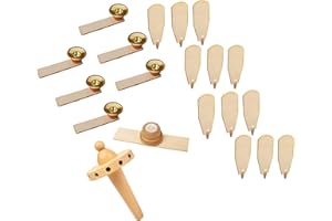 BRUBAKER Replacement Kit for 18" & 24" Natural Pyramid - 12 Fans, 6 Candle Holders, Fan Blades Holder & Nub