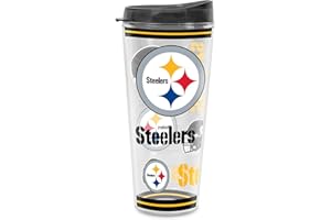 Rico Industries NFL Football Double Wall Mayhem 16oz Tritan Tumbler W Lid