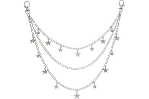 Liutufy Punk Trouser Chain - Stylish and Functional Jeans Wallet Chain for Men and Women