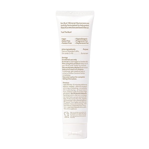 SUN BUM MINERAL SPF 30 TINTED FACE SUNSCREEN | MATTE PRIMER| BROAD SPECTRUM MOISTURIZING SUNBLOCK WITH VITAMIN E |HAWAII 104 ACT COMPLIANT (OCTINOXATE & OXYBENZONE FREE) | TRAVEL FRIENDLY 1.7 OZ