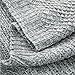 Bedsure Grey Knit Throw Blanket for Sofa and Couch-50 x 60 inches Cozy Soft Farmhouse Throw Blanket-Lightweight Cable Knitted Throw