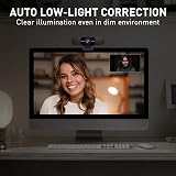 EMEET C960 Webcam with Tripod 1080p Microphone Privacy Cover Dual Mics view 8
