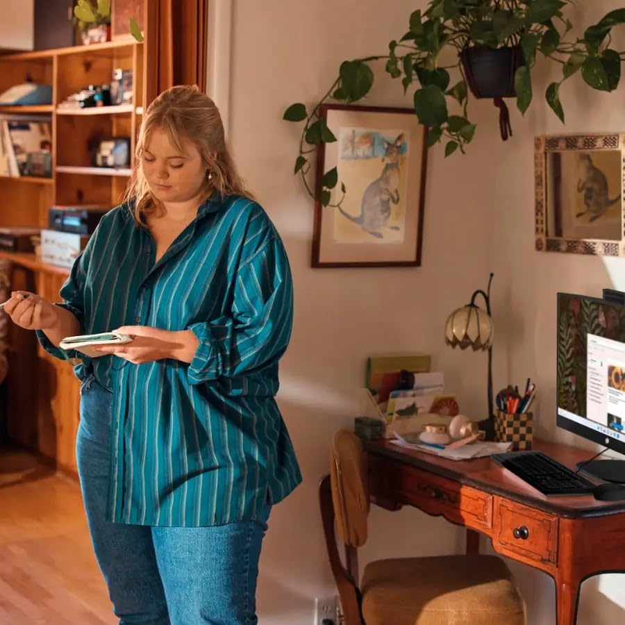 Lenovo 24 All-in-One Desktop Computer for Home Office, Intel Processor, 23.8