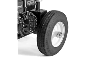1" Bearing Log Splitter Wheel with Tire 4.8" wide X 8" diameter.