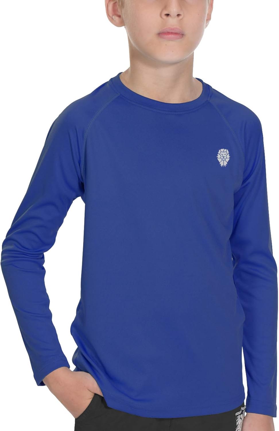 Sun Shirts for Youth Boys Rashguard - Long/Short Sleeve Lightweight Shirt SPF 50+: Clothing
