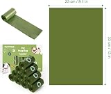Topfree Poo Bags Dog Waste 18 Rolls 180 Bags Leak Proof Green view 3