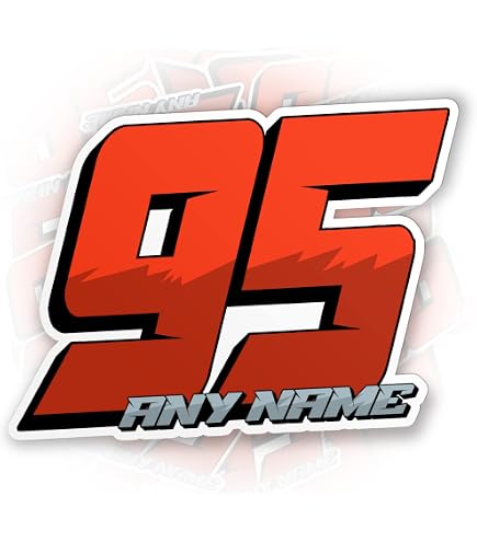 Amazon.com: 666 Racing Number - Cool Funny Helmet Motorcycle Or