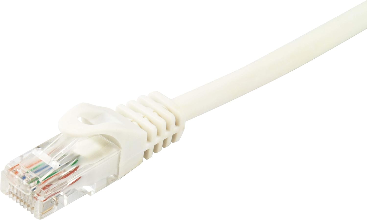 Equip Patch Cable Cat6A U/UTP 2xRJ45 0.5 m Polybag, White, 0,50 Meter - Image 3