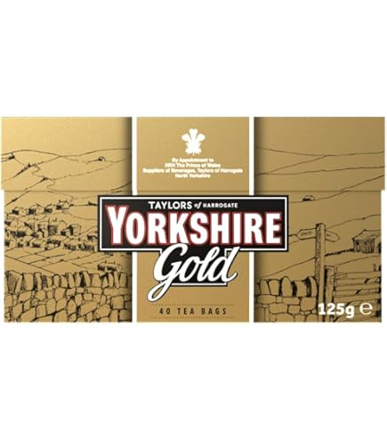Amazon.com : Yorkshire Tea, Gold, Pillow Tea Bags, 160 Count (Pack