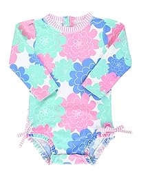 RuffleButts Baby Girls UPF 50+ Sun Protection