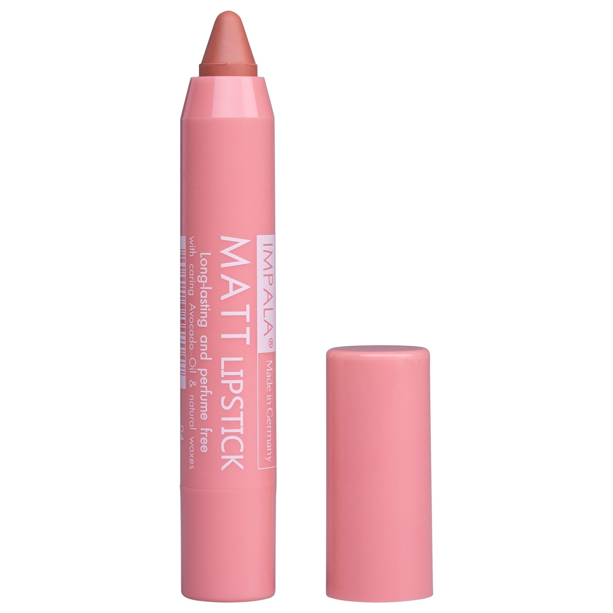 IMPALA | Automatic Matt Mauve Dust Color Lipstick No. 04 | Long-Lasting Matte Lipstick | Hydrating Lipstick with High Pigmentation | Creamy Texture with Balm Effect