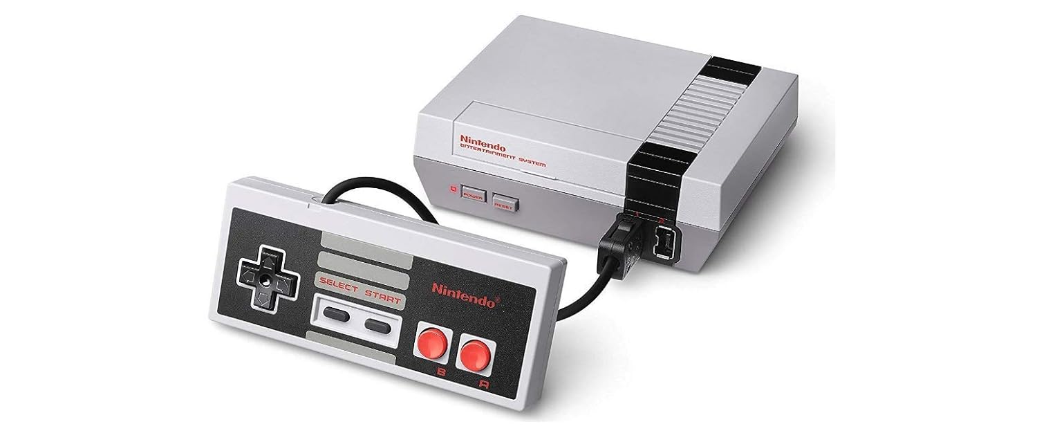 Nintendo NES Classic With Bonus NES Classic Controller: Video Games