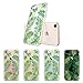MOSNOVO iPhone SE 2020 Case, iPhone 8 Case, Fashion iPhone 7 Case, Tropical Palm Leaves Clear Design Transparent Back Case with TPU Bumper Case Cover for iPhone 7 / iPhone 8 / iPhone SE 2020