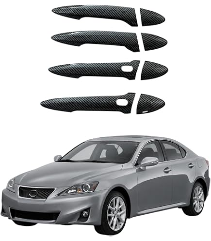 レクサス　IS350　IS250　後席　FRP製　ドア内貼りカバー Amazon.com: ApplianPar Front Driver Side Door Handle Key Cover Cap