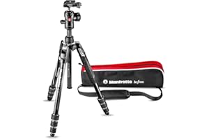 Manfrotto Befree Advanced Camera Tripod Kit with Twist Closure, Travel Tripod Kit with Ball Head, Portable and Compact, Camer