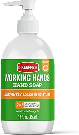 O'Keeffe's Working Hands Value Tube 190ml + Orange Scented Hand Soap 354ml view 4