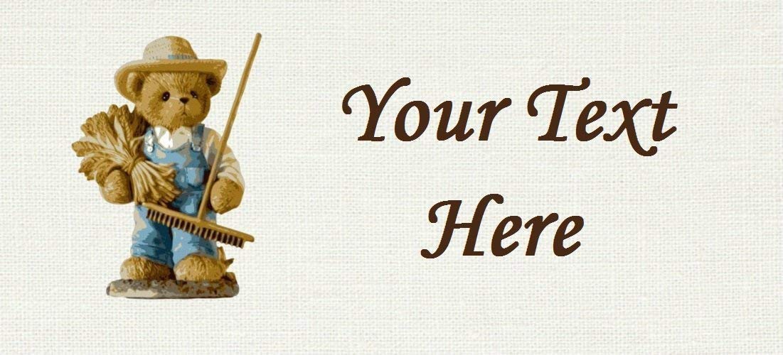 teddy bear fabric name