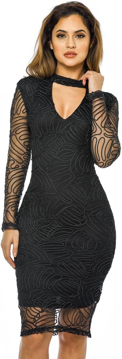 ax paris long sleeve dress