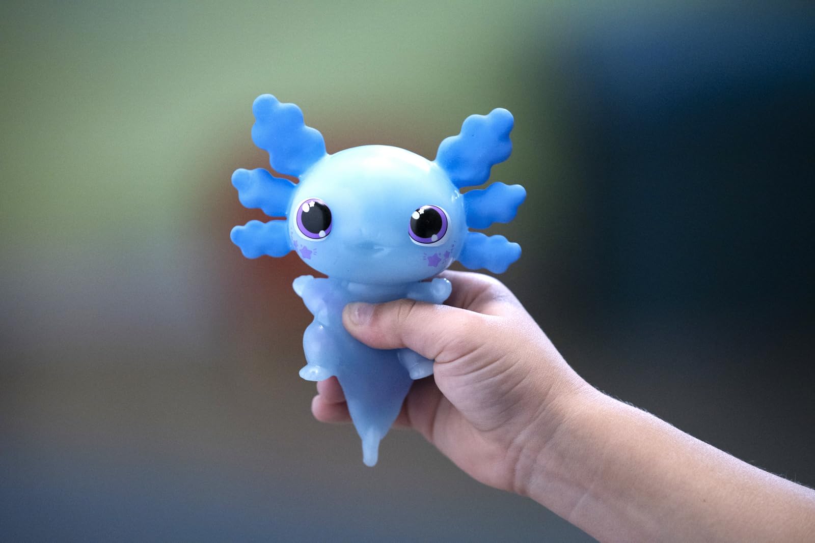 Let's Glo Axolotl Blue