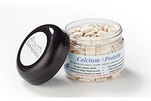 Calcium + Protein Tablets - Great for Picky Eaters - Snails, Shrimp, Bottom Dwelling Fish, Plecos, Crabs, and More!
