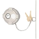 2 3/8" Fuel Tank Locking Diesel Cap With Key Fits 2002+ M2 | Compatible with M2 Semi Small Box Trucks FTA-C-13 From 2002 to the present