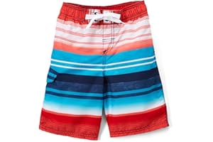 Kanu Surf Boys' Echo Quick Dry UPF 50+ Beach Swim Trunk