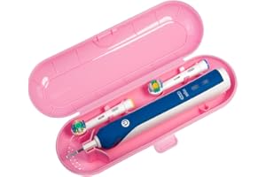 Nincha Portable Replacement Plastic Electric Toothbrush Travel Case for Oral-B Pro Series