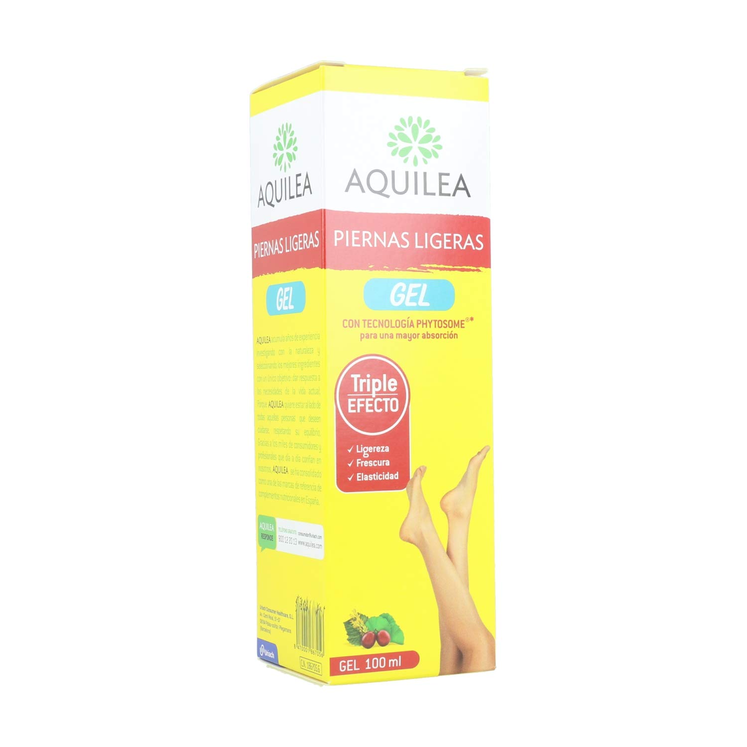 Aquilea Light Legs Gel 100 ml of Gel