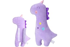 Barelove Seat Belt Cover Pillow for Kids, Car Seatbelt Cushion Shoulder Neck Support Protector Pad, Soft Stuffed Plush Travel Vehicle Belts Strap Pillow for Kids Headrest Christmas Gifts (Unicorn)