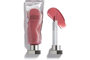 MUZIGAE MANSION Objet Lip Stain (Unique Paint Tube Design) – Velvet Matte Tint, Long-Lasting Waterproof Lipstick, Hydrating Korean Makeup, Red & Rose Gloss, K-Beauty Tinted Lipstain (19 LAVISH)