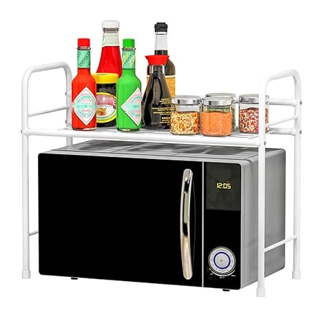 Yhjklm-HOME Estante de Cocina Horno de microondas Rejilla Estante ...