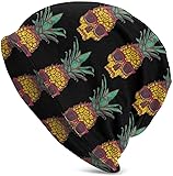 Fuevdvrri Cartoon Skull Pineapple Mens Winter
