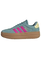 adidas Women's VL Court Bold Sneaker, Powder
