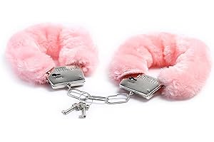 AKTULLY Stainless Steel Wrist Ankle O Ring Double Lock Hand-Cuffs Ankle Handcuffs Soft Bracelet O Ring Heavy Duty Tactical Steel Metal Hand Cuffs for Women/Men Gift(Hand width≤ 6.2cm)