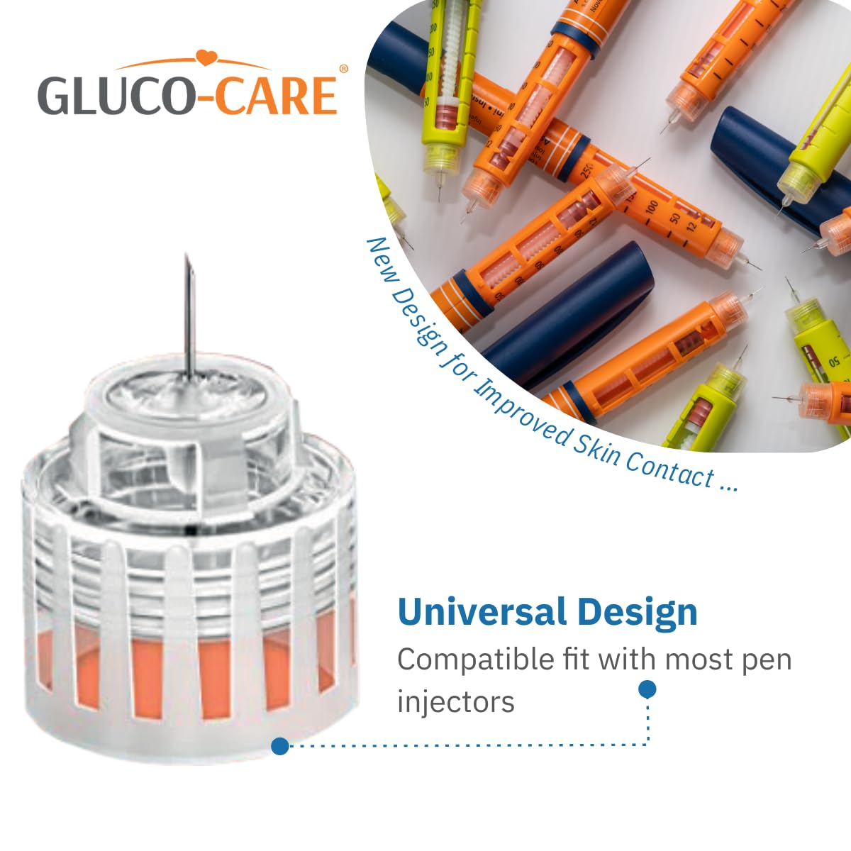 Plus Pen Tips 32G x 6mm, Universal Fit, Comfort Design, 100/bx, Extra Thin-Wall Technology for Optimal Flow and Fast Delivery