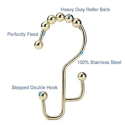 Shower Curtain Rings, SUTINE Shower Curtain