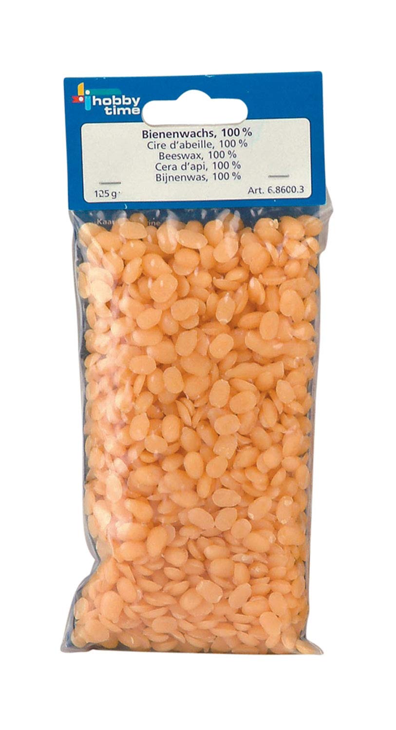 Glorex 6 8600 3 Beeswax Lenses, 125 g, Yellow