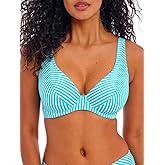 Freya Womens Jewel Cove Ruffled Underwire Bikini Top