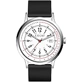 F.ZEGAO Nurse Watch Pulsometer Unisex, 50M Waterproof Watches for Swimming 12/24 Hour Military Time Luminouse Easy Read Dial