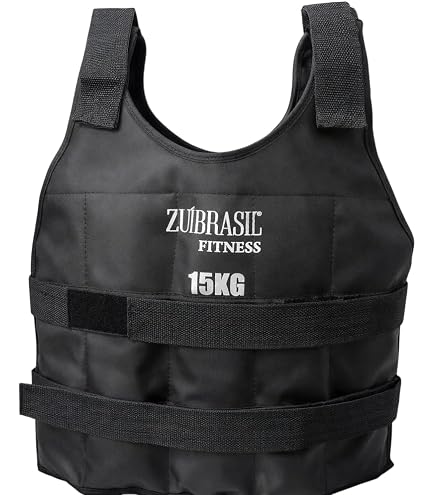 Kensui Colete pesado EZ-VEST Lite com placa, capacidade de 36 kg