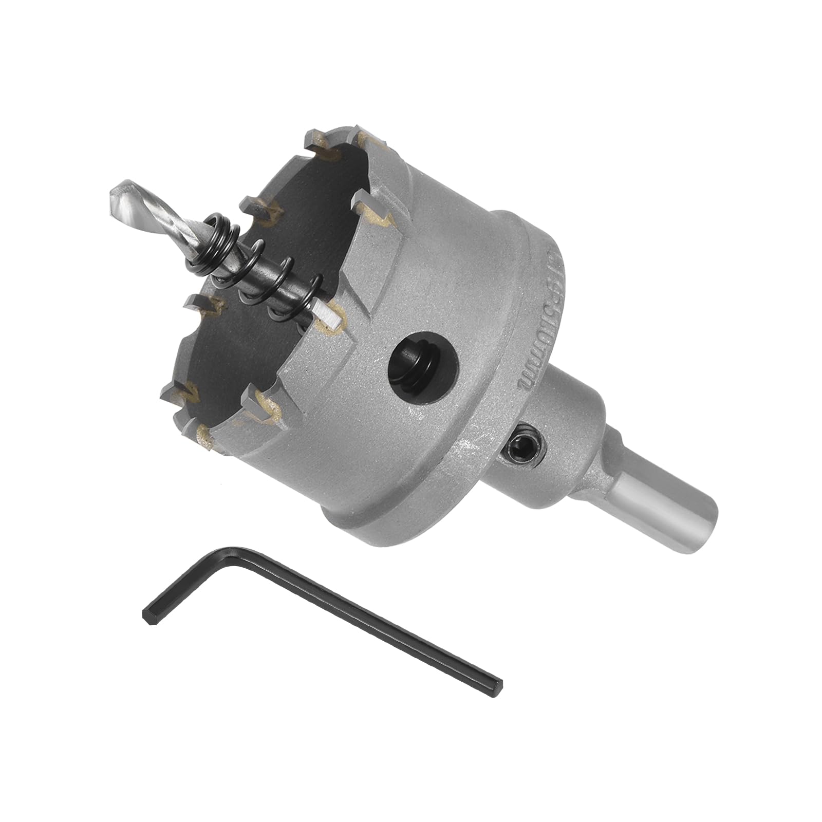 CoCud Hole Saw, 51mm Cutting Diameter, Carbide Tipped Tooth Hole Cutter Drill Bit - (Applications: for Stainless Steel Sheet Metal), 1-Piece