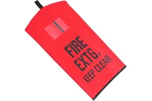 SOIMISS Outdoor Fire Extinguisher Cover, Waterproof Frost-Proof Protective Sleeve, Weatherproof Fire Extinguishers Cover for 