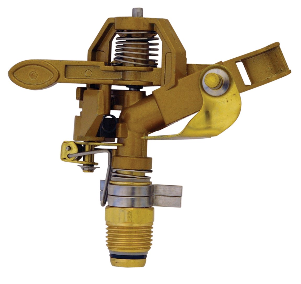 AQUA CONTROL Impact Sprinkler (Zamac, Adjustable, Black)