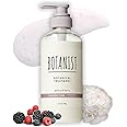 BOTANIST Organic Hair Conditioner for Damaged & Tangled Hair Women & Men, Keratin Treatment for Itchy Scalp with Camellia & Sunflower Seed Oil in Japan, Sulfate& Paraben Free, PEONY& BERRY, 16.2 Fl Oz