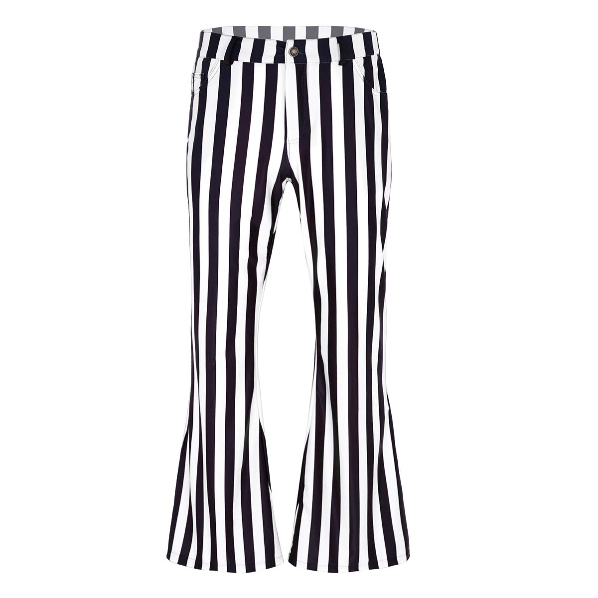 60s striped pants