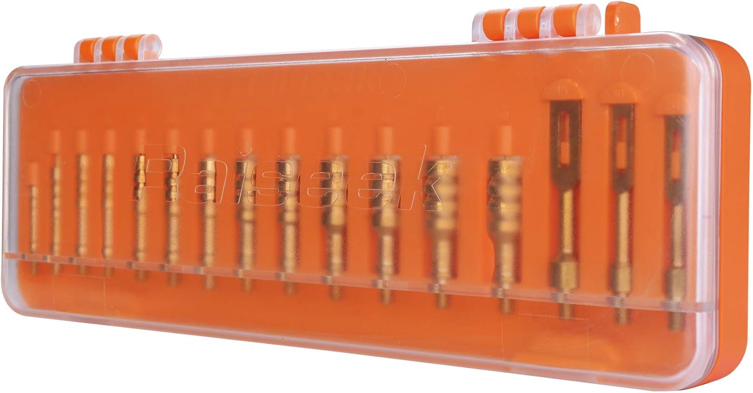 Raiseek Gun Cleaning Jags Slotted Tip Patch Holder Kit for Handgun Rifle .17 .22/.223 .30 .357 .40 .45 Cal 5.56MM 7.62MM 9MM : Sports & Outdoors